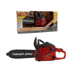 Дитяча іграшкова бензопила (рухомий ланцюг, звук) WToys 66558