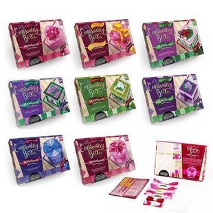 Набор креативного творчества Шкатулка Embroidery Box EMB-01-01&hellip;08 Danko Toys, своими руками