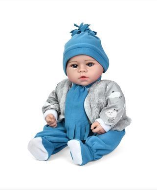 Музыкальная кукла пупс Игривый малыш мягконабивной (47 см) GD 0004 I UA