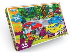 М'які пазли "Транспорт" 35 елементів с.9 Danko Toys S35-09-07