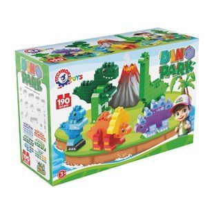 Конструктор Dino Park с фигурками (190 элементов) ТехноК 2222