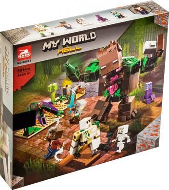 Конструктор MyWorld Монстр із джунглів (6 героїв, 501 дет.) 60075