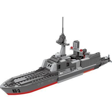 Конструктор Cogo Military 2 в 1 Підводний човен 7004, армія, корабель авіаносець, 160 дет., блоковий, іграшка