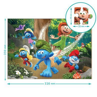 Пазл The Smurfs Принцеса Листка Dodo (на 60 елементів) 200663