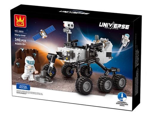 Конструктор Космический Марсоход&nbsp;Wange 3850 Ванге фигурки спутник 340 деталей детский развивающий