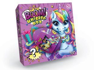 Набір креатив творчості Boom! Unicorn Box Єдиноріг BUB-01-01U кине пісок бомбочки пластилін сюрприз для дітей