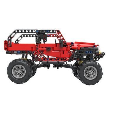 Конструктор Cogo Tech-Storm Джип 5801, механічний всюдихід, 501 деталь, червоний Wrangler