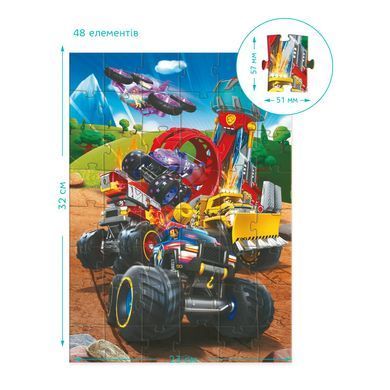 Детский пазл Paw Patrol Rescue Wheels Щенячий патруль (48 эл) Dodo 200524