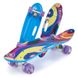 Скейт с ручкой Penny Board 885 светятся колеса Пенни борд 26” пластиковый детский скейтборд для детей подростк