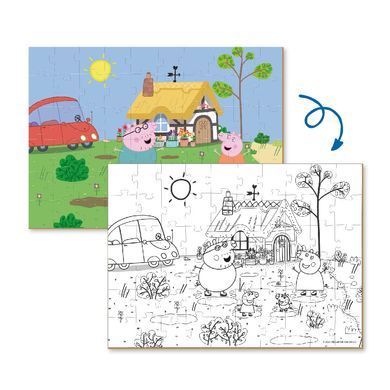 Детский пазл 2 в 1 Peppa Pig Игры в саду Dodo (60 элементов) 200119