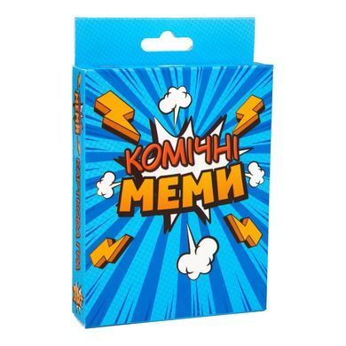 Настольная игра Комические мемы, 30317, Strateg, УКР, карточная развлекательная игра для всей семьи