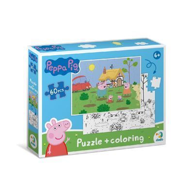 Детский пазл 2 в 1 Peppa Pig Игры в саду Dodo (60 элементов) 200119