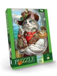 Класичні пазли 1000 елементів с.12 "Captain Cat" Danko Toys C1000-12-09