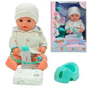 Функціональний пупс Yala Baby (40 см, з горщиком та аксесуарами) YL 2440 A-L
