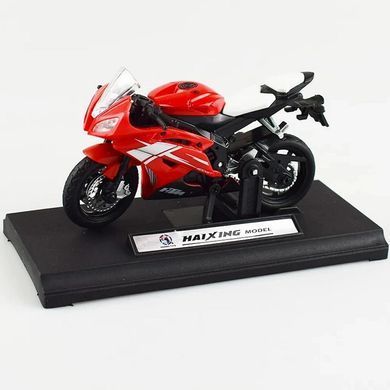 Мотоцикл на підставці (метал, 1:18, 11,5 см) HX812-13
