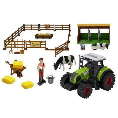 Игровой набор Ферма (трактор, животные) 550-8K