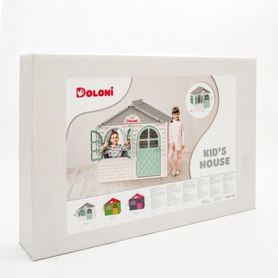 Детский игровой домик со шторками Doloni Toys 02550/15