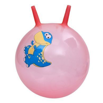 Мяч для фитнеса с рожками Зверушки (45 см, 350 г) MS 4859