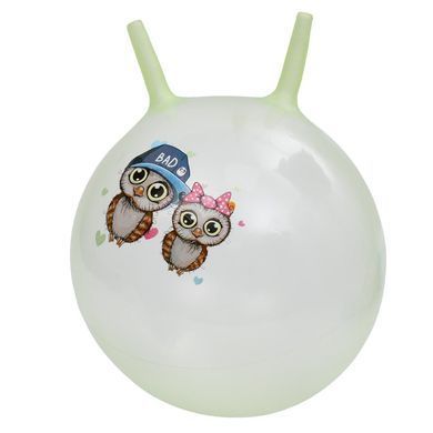 Мяч для фитнеса с рожками Зверушки (45 см, 350 г) MS 4859