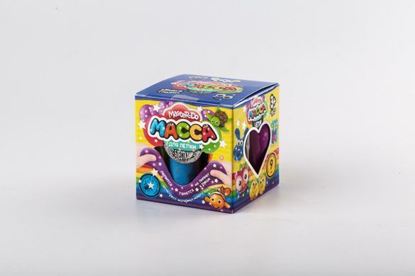 Тесто для лепки Master Do 9 цв * 20 гр Danko Toys MMD-01-01 масса для лепки набор детского креатив творчества
