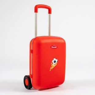 Дитяча валіза DOLONI 01520/01 з висувною ручкою на колесах дитяча пластикова іграшка велика