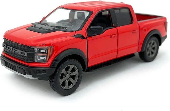 Модель пікап Kinsmart FORD F-150 RAPTOR 5'' KT5436W метал іграшка машинка для дітей Кінсмарт