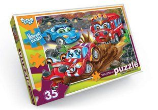 М'які пазли "Машинки" 35 елементів с.9 Danko Toys S35-09-11