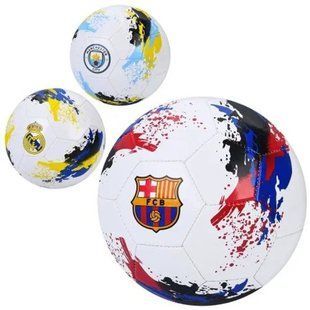 М'яч футбольний Клуби 320-340 г ПВХ (PVC 1,8 мм) EN-3332