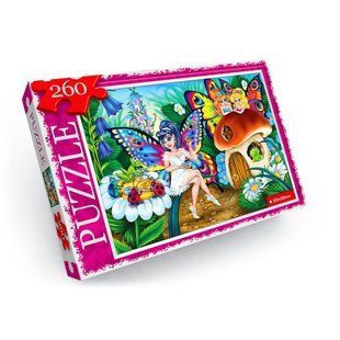 Класичний дитячий пазл "Фея" 260 ел. с.12 Danko Toys C260-12-07