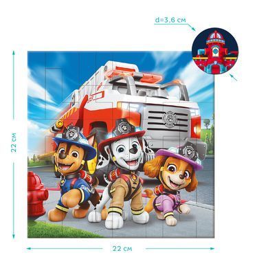 Магнітний пазл Dodo Paw Patrol Пожежні (40 ел.) 20648