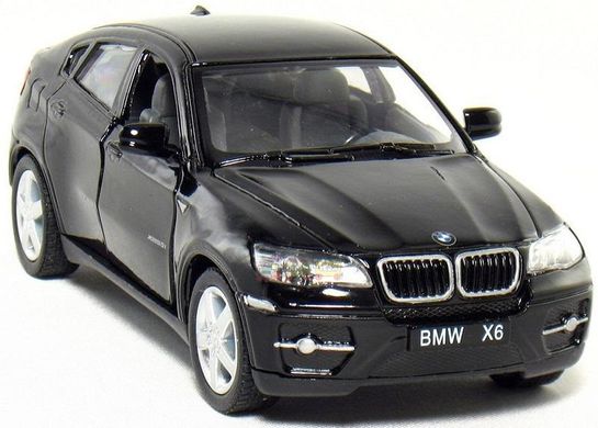 Дитяча колекційна машинка Kinsmart BMW X6 KT5336w металева інерційна відчиняються двері іграшка