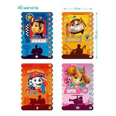 Магнитные палочки для счета &laquo;Герои-спасатели&raquo; Paw Patrol (40 шт.) Dodo 200652