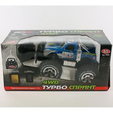 Джип на радиоуправлении 6568-310/9000, аккумулятор, машинка на р/у, 1:12, игрушка, вездеход, пульт