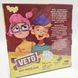 Настольная игра Veto (укр) Danko Toys VETO-01-01U Вето карточки песочные часы кубики детская развивающая