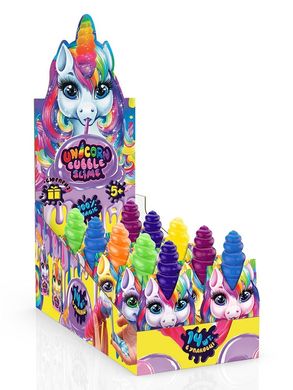 В'язка маса Unicorn Bubble Slime Danko Toys UNS-01-01U