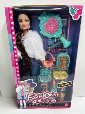 Лялька Fashions Girl із 2 вихованцями, арт. LK1619A