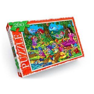 Класичний дитячий пазл "Білосніжка" 260 ел. с.12 Danko Toys C260-12-09