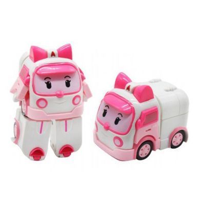 Іграшка Трансформер серії Робокар Полі 83608 Robocar Poli дитячий робот машинка вертоліт для дітей