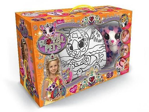 Набор для креативного творчества ROYAL PET`S (укр) RP-01-01U...07U Danko Toys сумочка раскраска игрушка собака