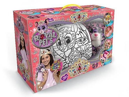 Набор для креативного творчества ROYAL PET`S (укр) RP-01-01U...07U Danko Toys сумочка раскраска игрушка собака