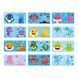 Детский пазл Dodo Baby Shark. Соедини цвета (12 пазлов, 24 дет.) 200586