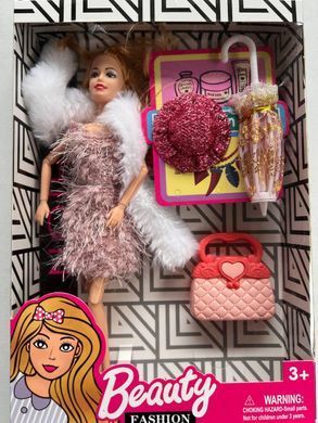 Кукла Beauty Fashion с зонтом, арт. LK2359A2