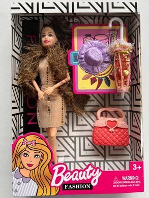 Кукла Beauty Fashion с зонтом, арт. LK2359A2