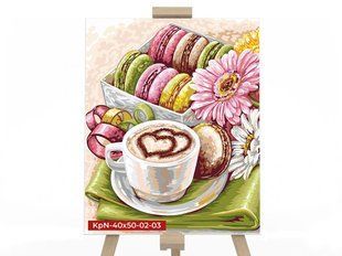 Картина за номерами PAINTING BY NUMBERS економ с.2 (40*50 см) Danko Toys KpNe-40х50-02-03