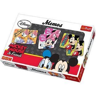 Настольная игра Мемос - Микки Маус Trefl 00991