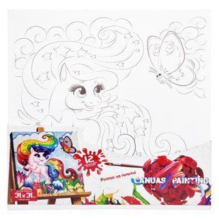 Креативна творчість Розпис на полотні Canvas Painting с.7 (31*31 см) Danko Toys PX-07-03