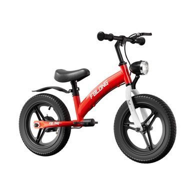 Велосипед беговел 2 в 1 двухколесный магниевый HD818 14" red