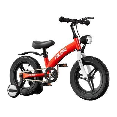 Велосипед беговел 2 в 1 двухколесный магниевый HD818 14" red