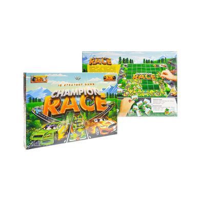 Настільна гра Champion Race Danko Toys G-CR-01-01, гонки машинки, лабіринт, дитяча розважальна гра, для дітей