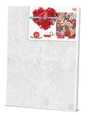 Картина за номерами PAINTING BY NUMBERS економ с.2 (40*50 см) Danko Toys KpNe-40х50-02-04
